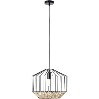 Brilliant Templo 1-flg. 37,0 cm rund schwarz/beige