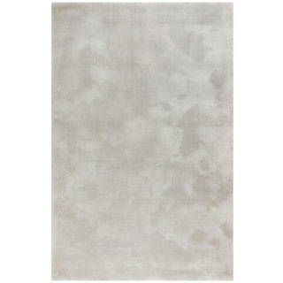 Esprit Relaxx Hochflorteppich 130 x 190 cm hellgrau/creme