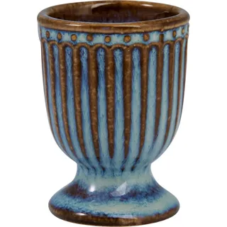 GreenGate Eierbecher Alice Oyster Blue Blau 6,5 cm Keramik Everyday Geschirr