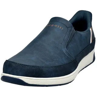 Bugatti Arriba Herrenschuhe Slipper Blau Freizeit, Schuhgröße:42 EU - Blau