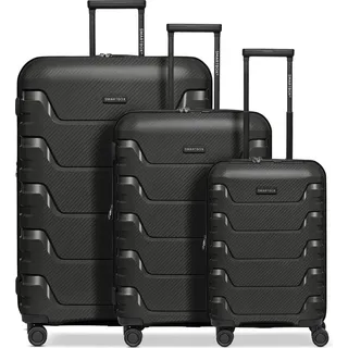SMARTBOX Edition 01 Trolley Set Exp. 3-teilig Black schwarz 55cm - Schwarz