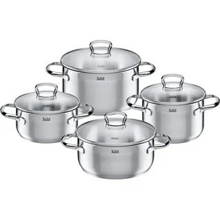 Silit Toskana Topf-Set 4-tlg. Bratentopf + Fleischtopf + Glasdeckel