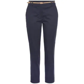 VIVANCE Chinohose klassisch Blau 34