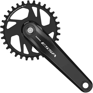 Shimano ESSA FC-U2000 7/8-fach Kurbelgarnitur, Black, 170 mm