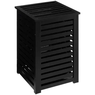 jti 5five - wäschekorb 65l "sicela" aus Holz in Schwarz
