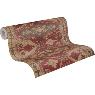 ascreation A.S. Création Livingwalls Vliestapete Metropolitan Stories orientalische Tapete Said Marrakesch 10,05 m x 0,53 m beige rot schwarz 378681 37868-1