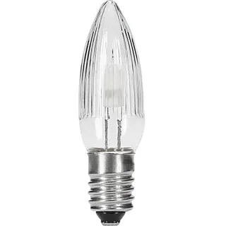 3 Stück LED-Topkerze halb geriffelt E10 8-55V 0,1-0,5W 920055, 13x1,5x10cm