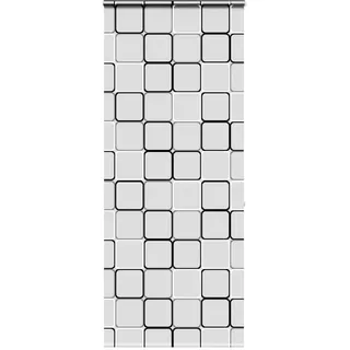 vidaXL Duschrollo mit Kassette 110x240 cm Stoffbreite 106 cm