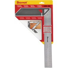 Starrett K53M-300-S Tischler Try Quadrat für die Holzbearbeitung – 300mm metrischer Satz Vierkant