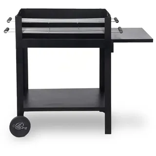 tepro Lambada Chill & Grill, Holzkohlegrill / Grillwagen mit Grillfläche: ca. 68 x 44 cm, schraubenlose Montage in nur 3 Minuten, Maße ca. 109 x 59 x 90 cm