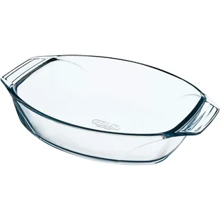 Pyrex Auflaufform Oval 35 x 24 cm Transparent
