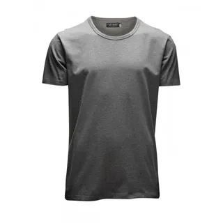 JACK & JONES T-Shirt »BASIC O-Neck Tee Herrenshirt Light Grey Melange S