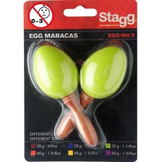 Bild 1Paar Egg Maracas grün