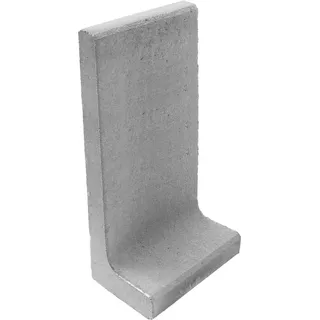 Diephaus L-Stein unbewehrt Grau 80 x 40 x 40 x  7 cm L-Stein