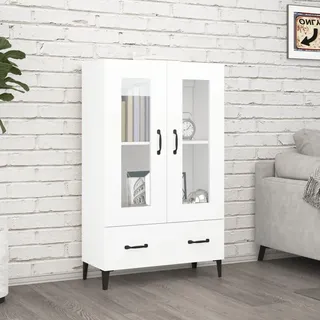 vidaXL Highboard Weiß 70x31x115 cm Holzwerkstoff - Weiß