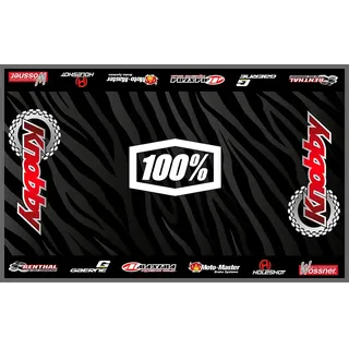 Knobby Logo 160x100cm Fußmatte - Black - One Size