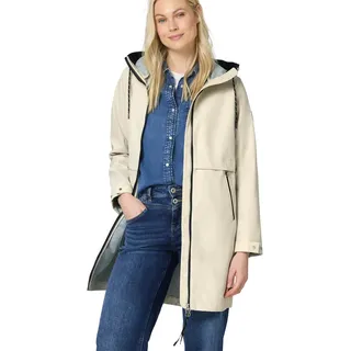 Street One Damen Parka mit Kapuze und 2-Wege-Zipper