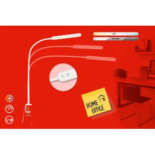 Briloner Leuchten LED Klemmleuchte »SERVO«, weiß