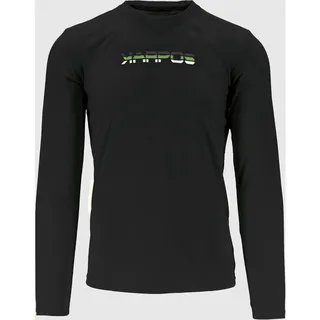 Karpos Loma Jersey LS black/jasmine green (081) S