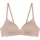 Damen ohne Bügel Gepolstert Verstellbare Träger 3 Soft Praline