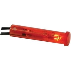 Velleman KONTROLL-LAMPE - RUND - ROT- 220 V - 7 mm, Aktive Bauelemente, Rot
