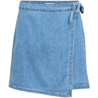 Object Wickelrock Damen Light Blue Denim 38