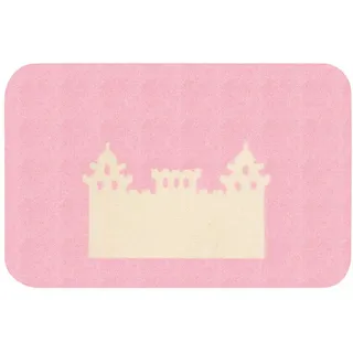 Zala Living Patsy Kinderteppich Soft Konturschnitt, Polyamid, Rosa, 120 x 67 x 0,7 cm