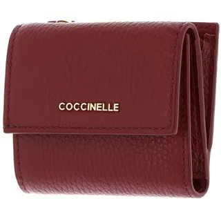 Coccinelle Metallic Soft Geldbörse Damen rot