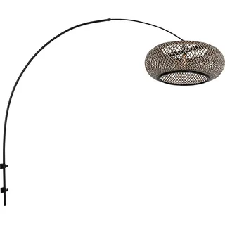 Wandleuchte - schwarz - Sparkled Light - bambus metall - E27 - 4405ZW - Steinhauer - Schwarz