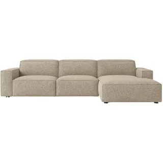 kaiser möbel Eckcouch Stoff 2-Sitzer Beige