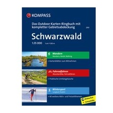 Kompass Verlag Schwarzwald Outdoor-Karten-Ringbuch - One Size
