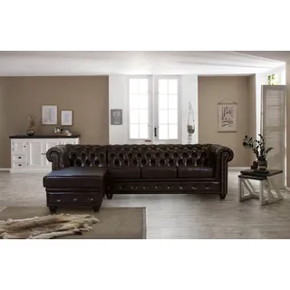 Home Affaire »Rysum L-Form« Chesterfield-Optik mit Ottomanen-Abschluß,