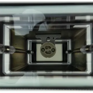 Fassadenleuchte OE-1C 2XGU10 110x100x320 SCHWARZ