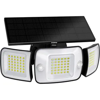 INTELAMP Solarlampen für Außen mit Bewegungsmelder, 6000 mAh 1200LM Solarleuchten für Außen 108 LED Solar Lampe Outdoor Ideal für Terrasse, Veranda, Garage, Hof, Straßen, IP65 Wasserdicht