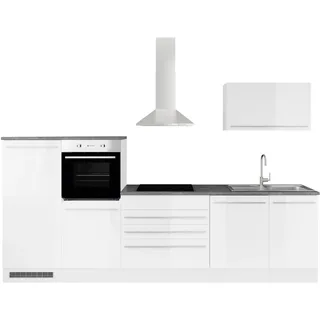 Stella Trading Küchenzeile 320 cm Weiß