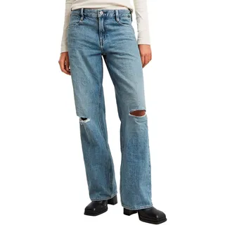 G-Star Damen. Judee Low Waist Loose Jeans blau (28/30), Lässig, Denim, Bio-Baumwolle, Nachhaltig