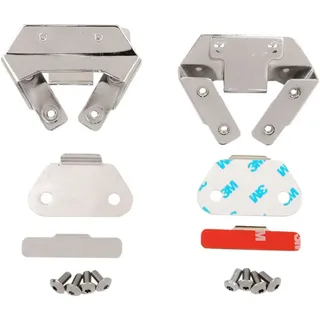 Drag Specialties Harley Davidson Flhr 1340 95-98/flhr 1450 99-06/flhr 1584 07-08 Satteltaschenverzierungen - Silver - One Size