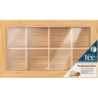 Zeller Teebeutelbox 'Bambus' Zeller Natur