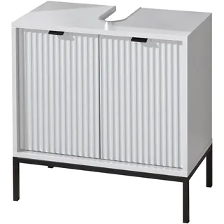 BASIC by Balculina LUCERA Waschbeckenunterschrank, Badezimmerschrank BxHxT 60x60x32«, (1 St.), Breite 60 cm, Tür L/R montierbar