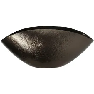 LEONARDO Schale Como 38 x 20 cm Glas Grau