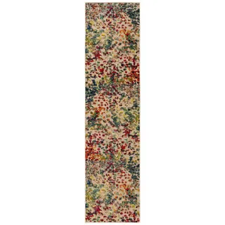 benuta Nest Outdoor-Läufer Noelia 70/240 cm , Multicolor , Kunststoff , Ethno , Rechteckig , 70x240 cm , Oeko-Tex® Standard 100 , für Fußbodenheizung geeignet, in verschiedenen Größen erhältlich, pflegeleicht , Teppiche und Böden, Teppiche, Teppichläufer, Läufer