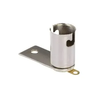 TRU Components 1243986 Lampenfassung Sockel (Miniaturlampen): BA9s Anschluss (Sockel): Lötöse