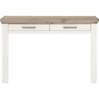 set one by Musterring Schminktisch 1 Stk. tlg. mit zwei Schubkästen, Landhausstil, Metallgriff, B 123 x H 80 x T 40cm