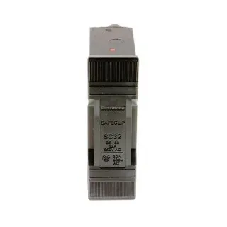 Eaton SC32PH/D Sicherungsunterteil, Niederspannung, 32 A, AC 550 V, BS88/F1, 1P, BS, Vorne angeschlossen, Gegenbolzen angeschlossen SAFECLIP 32A  - 10 Stück