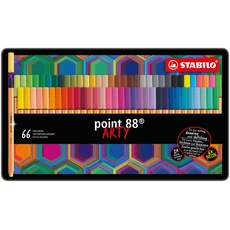 Bild point 88 ARTY 66er Metalletui - mit 65 verschiedenen Farben