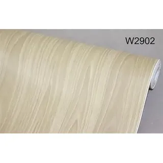 BUVU Klebefolie Möbel braun Holzoptik Möbelfolie Selbstklebende Folie Holz Tapete 45cm X 300cm braun Vintage Streifen Folie Wasserdicht Wandtapete für Möbel Wände Schränke Küche Tische