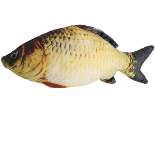 Tnfeeon Fisch Kissen Kissen Übergroße Kissen Kreative 3D Karpfen Fisch Form Simulation Kissen Werfen Kissen Kinder Sofa Wohnkultur (60CM)
