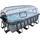 EXIT Stone Pool 400 x 200 x 122 cm inkl. Sandfilteranlage, Poolleiter, Reparaturset, Abdeckung