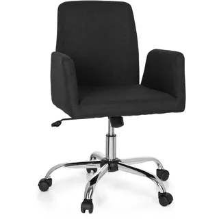 HJH Office Flow Stoff Schwarz