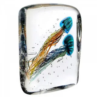 Casablanca by Gilde Casablanca by Gilde, Deko Objekt, Glasskulptur Qualle Medusa Glas,